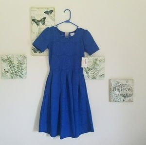 💞FINAL PRICE! LuLaRoe Amelia Blue Dress